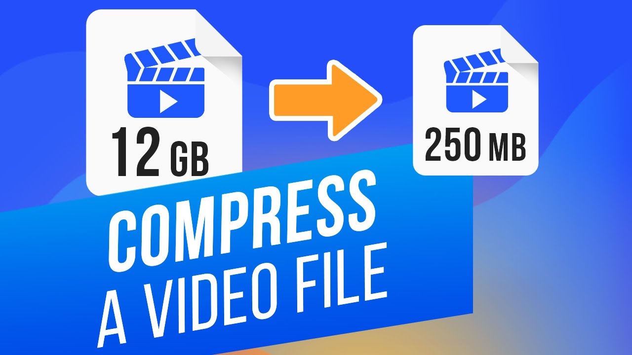 how to compress a video files